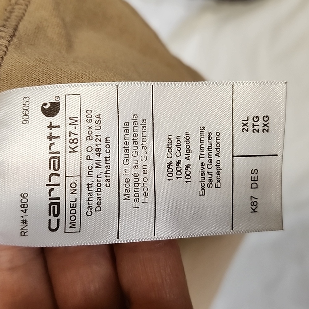 Carhartt Men's Pocket Tee - Picture 4 of 4